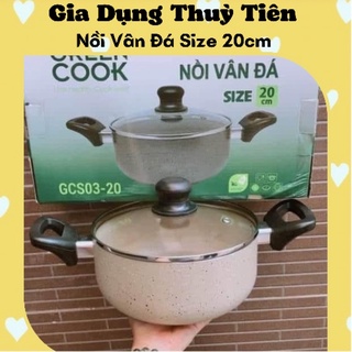 Nồi vân đá cao cấp size 20cm chống dính hoàn hảo cực kì dày dặn