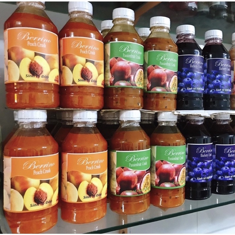 SINH TỐ CHANH DÂY BERRINO 1L - DATE MỚI