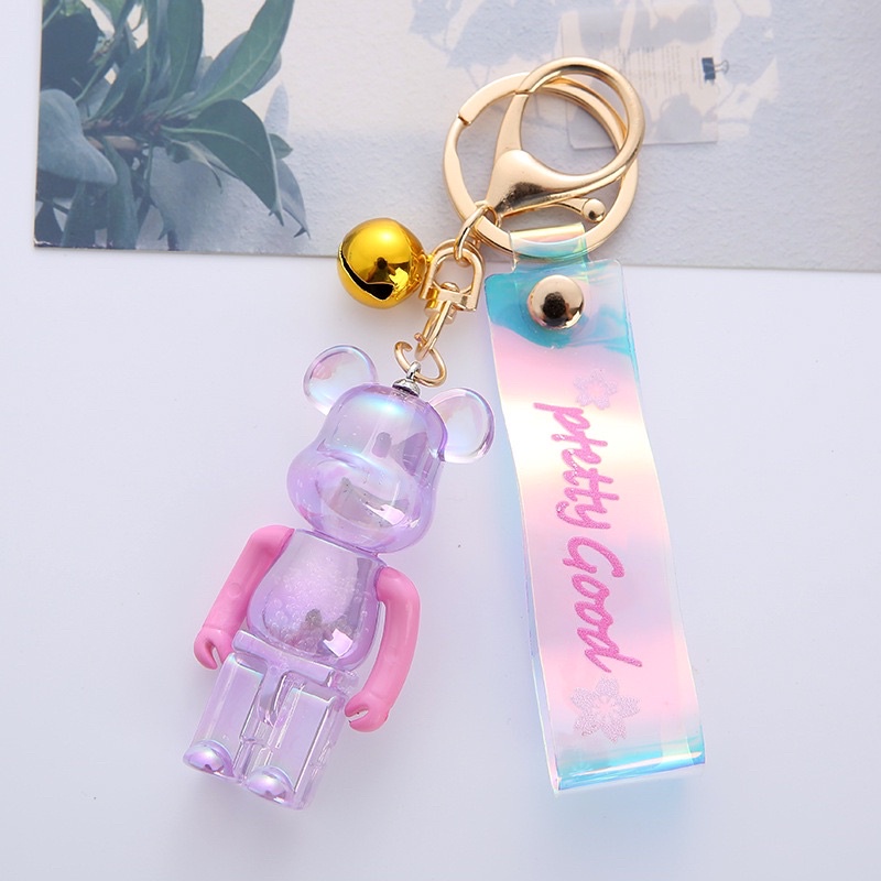 Móc Khóa Phụ Kiện Túi Xách Gấu Bearbrick Hàn Quốc đủ màu sắc hot trend Tiktok