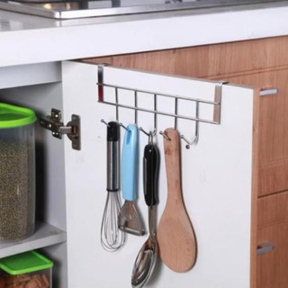 Mắc inox cài cánh tủ treo đồ đa năng