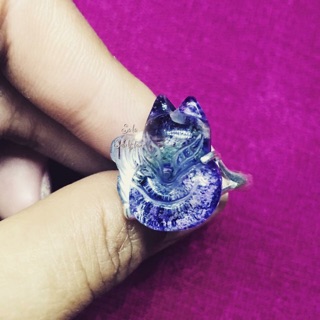Nhẫn hồ ly thạch anh thiên nhiên