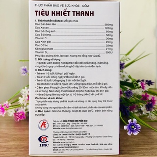 ✅CỐM TIÊU KHIẾT THANH hộp 15 gói