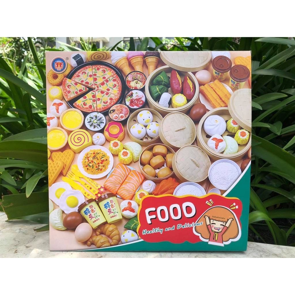 Bộ Đồ Chơi Nấu Ăn Dimsum 88 Chi Tiết