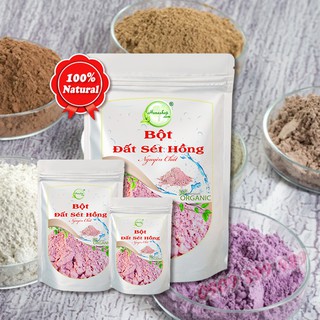 Bột Đất Sét Hồng 500gr