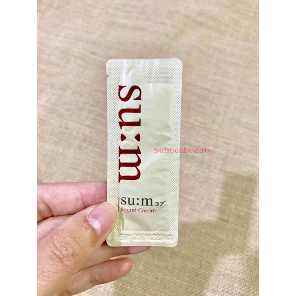 Gói kem dưỡng da chống lão hóa tái sinh sáng da SUM Secret Scream 1ML | BigBuy360 - bigbuy360.vn