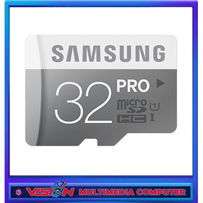 Thẻ Nhớ Samsung Microsd Pro 32gb Class 10 | Oem 99%