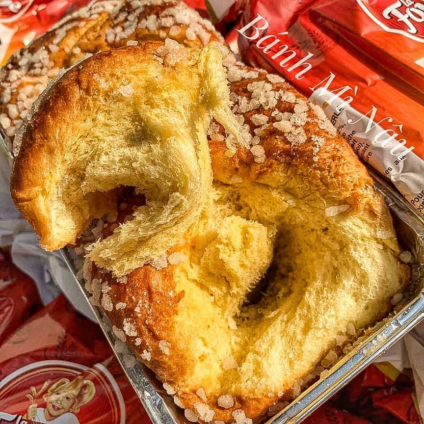 Bánh mì hoa cúc đường nâu ⚡ DATE MỚI NHẤT ⚡ Bánh mì cao cấp nhập khẩu Pháp chính hãng ổ 400g