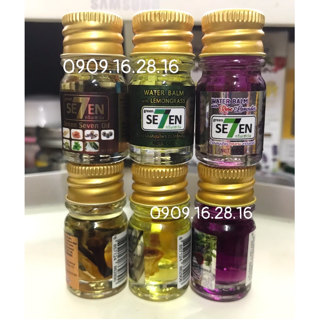 [ NỘI ĐỊA ] 1 CHAI DẦU 7 SEVEN THẢO DƯỢC THÁI LAN [ CHÍNH HÃNG ]
