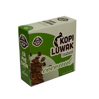 Cà Phê Chồn Hòa Tan Dừa - ONE COFFEE (10 Gói)