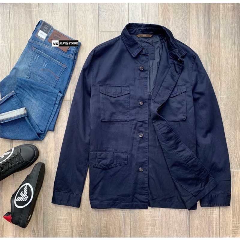 Áo khoác kaki Massi.M