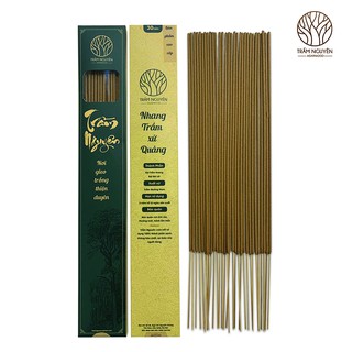 Nhang Trầm Hương thiên nhiên Trầm Nguyên 100% thành phần tự nhiên -  Nhang không hóa chất