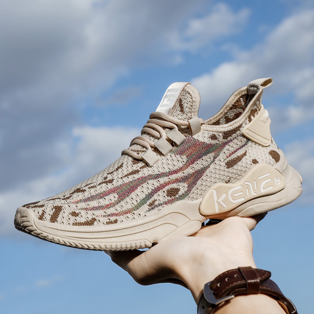 Giày Thể Thao Thiết Kế Mới Thoáng Khí Kiểu Dáng Đơn Giản Thời Trang Theo Phong Cách Hàn Quốc Cho Nam | BigBuy360 - bigbuy360.vn