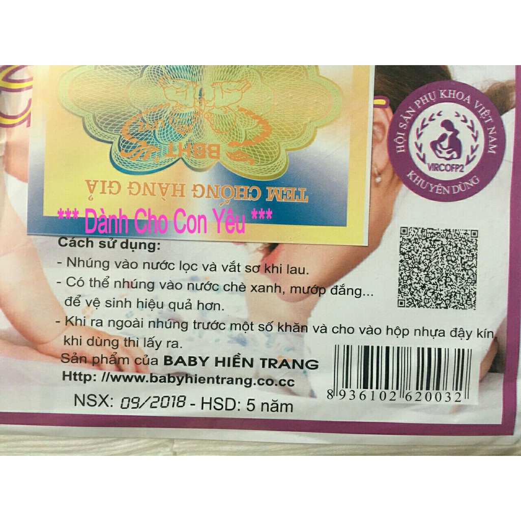 Khăn vải khô đa năng cho bé