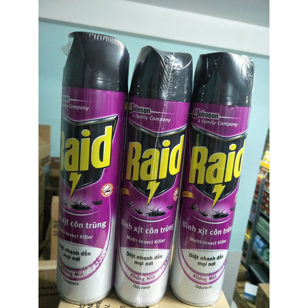 CHAI XỊT MUỖI RAID