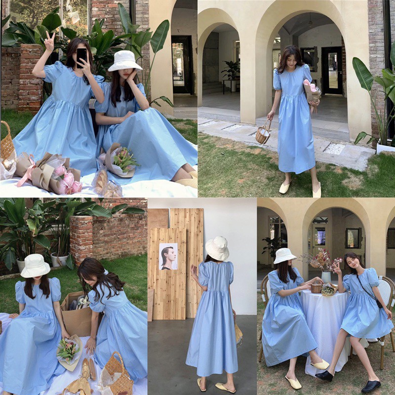 Đầm baby doll xinh style Hàn | BigBuy360 - bigbuy360.vn