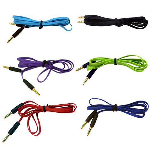 Dây Cáp Âm Thanh Nối Dài 1m Đầu Cắm 3.5mm Dành Cho Mp3 Điện Thoại