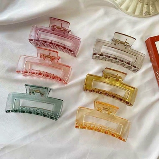Kẹp Tóc Trong Suốt Phong Cách Hàn Quốc Cho Nữ