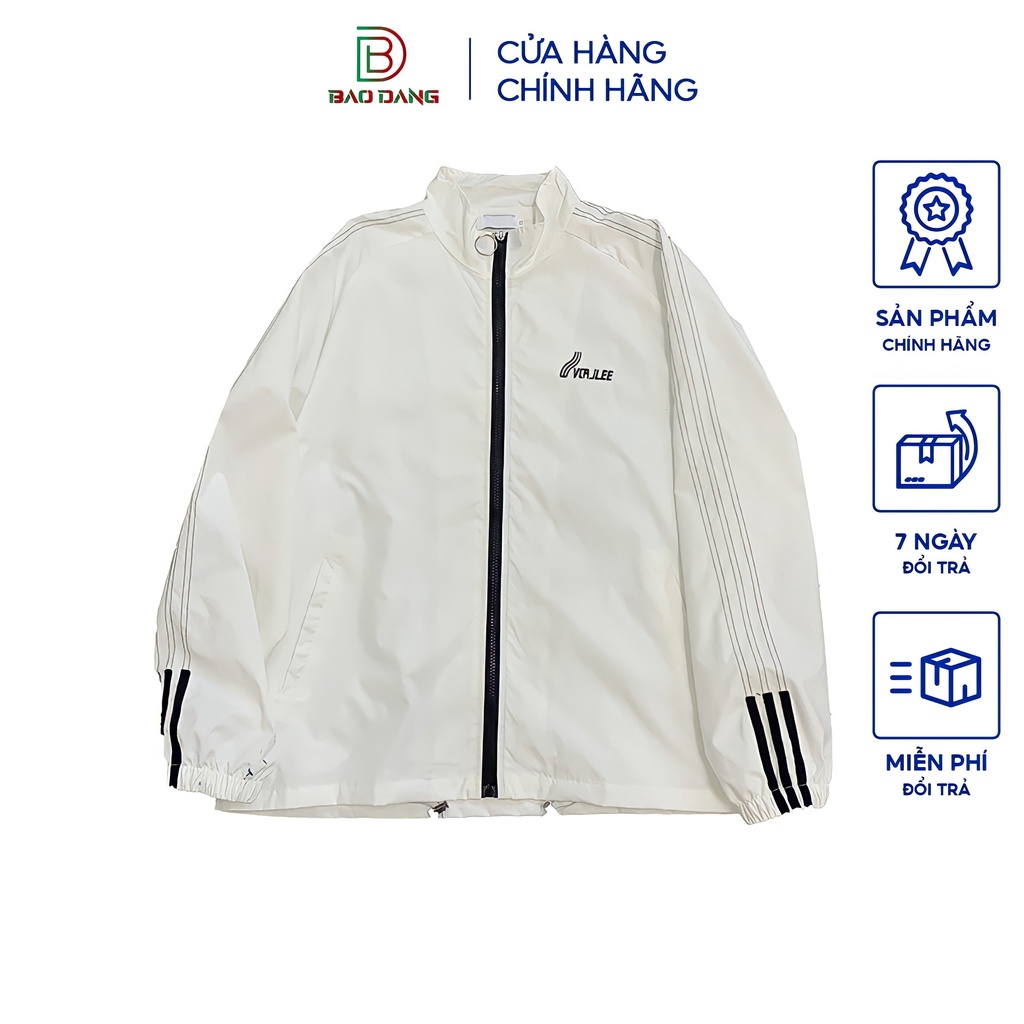 Áo khoác nam cổ đứng vải dù nhật 2 lớp chạy sọc đi mưa , chống nắng , cản gió cách nhiệt đa năng hót ngầu 2020 Bảo Đăng