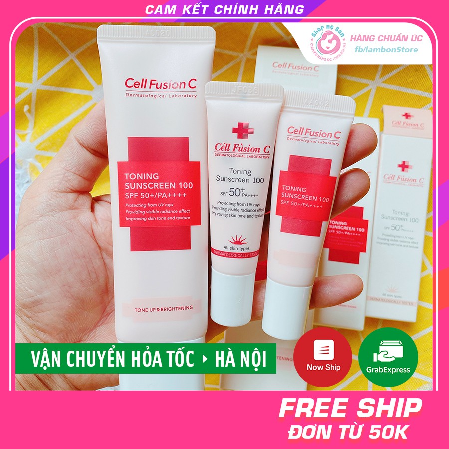 [CHUẨN AIR] Kem chống nắng Cell Fusion C - Hồng