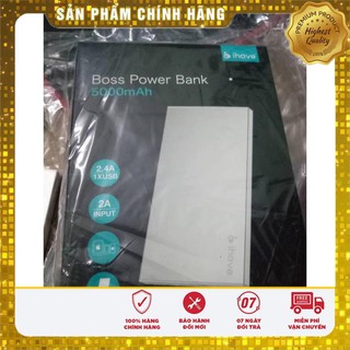 ⚡[Chính hãng] Sạc pin dự phòng Ihave Boss 5000 mAh