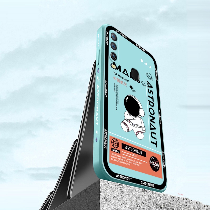 Ốp Điện Thoại TPU Mềm In Hình Nasa Cho Vivo Y33S Y21S Y21 Y11 Y12 Y15 Y15A Y15S Y17 Y19 Y20 Y20i Y20S S1 PRO