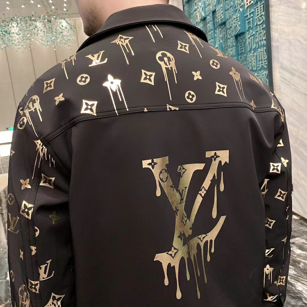 Áo khoác nam thời trang Louis Vuitton LV kiểu dáng trẻ trung, cá tính