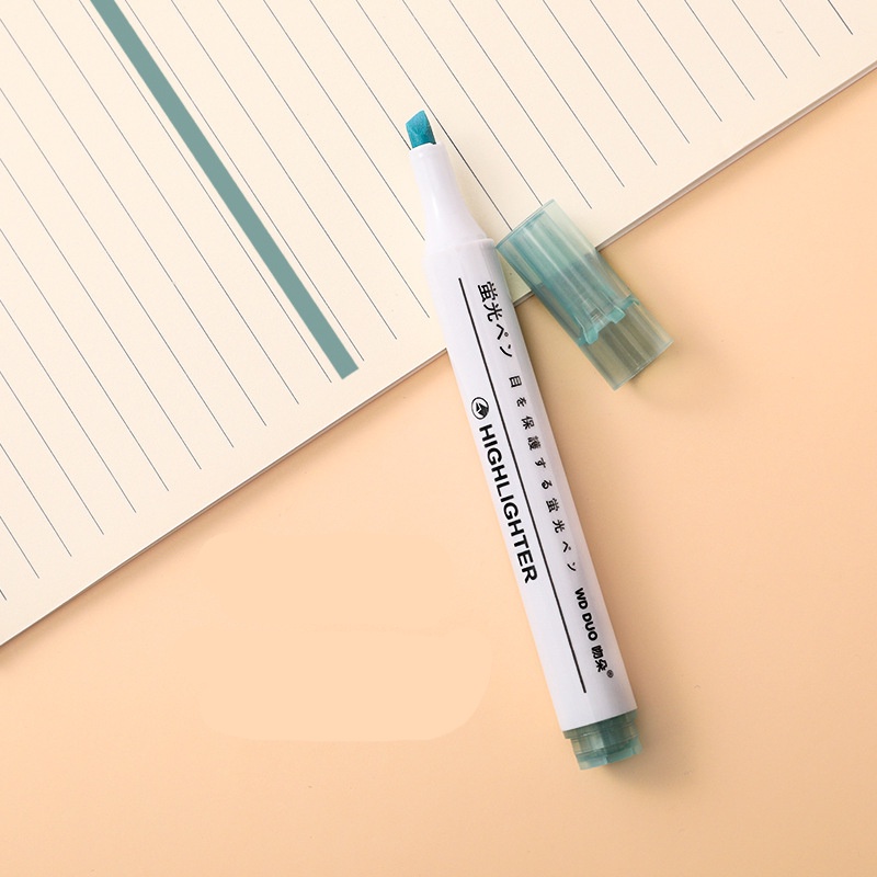 Morandi Bút Đánh Dấu Hai Đầu Mềm Mại Màu Sáng Dành Cho Học Sinh bộ bút nhớ highlight bút đánh dấu highlight bút nhớ nhiều màu