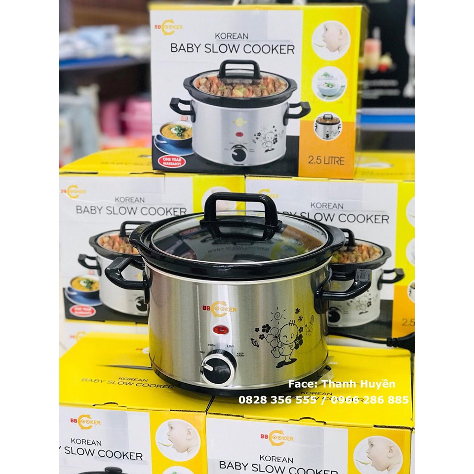 Nồi nấu chậm Hàn Quốc BBCooker loại 1.5L