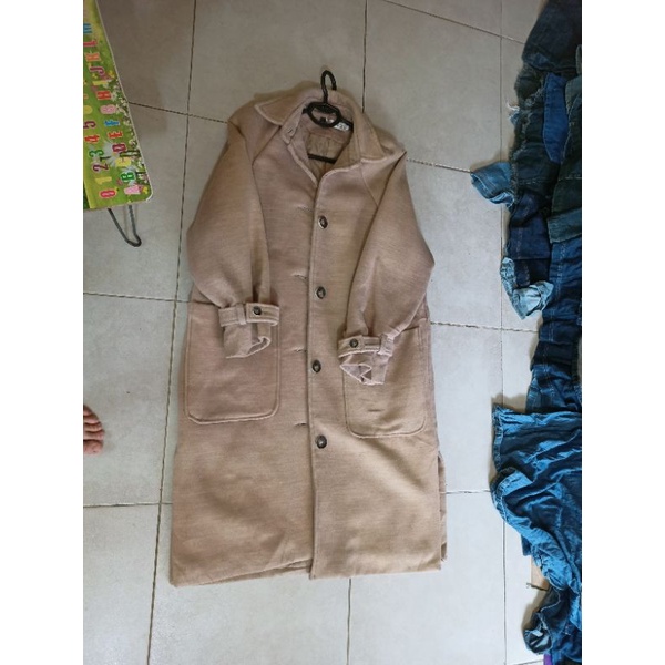 Áo dạ dài hàng si chọn live