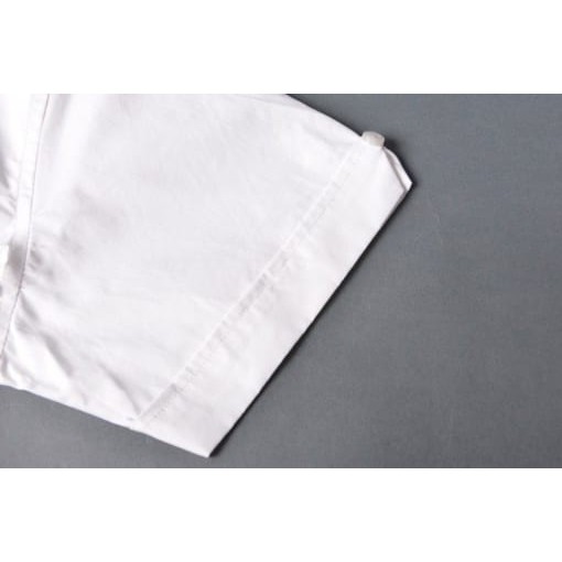 Sơ mi Thom Browne Cộc Tay Viền Cổ