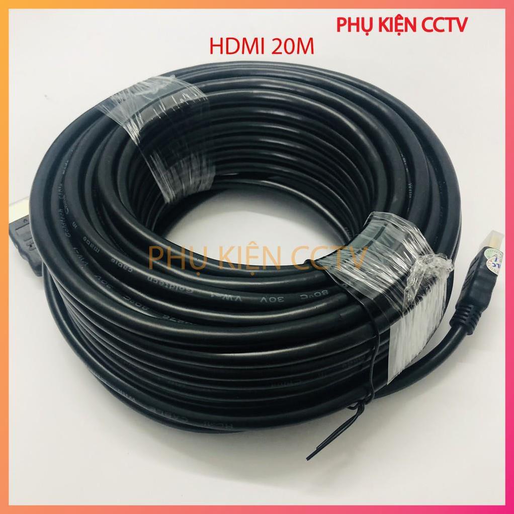 Dây Cáp HDMI 20m Loại Tốt dùng cho Màn hình, TV, Camera