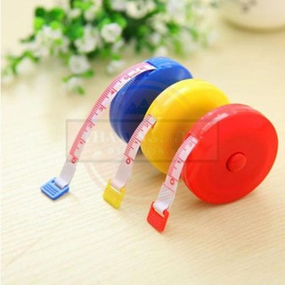Thước dây 150cm 1.5m dây rút hộp tròn hoặc dây dài