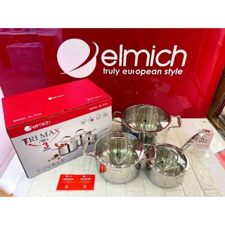 BỘ NỒI INOX TRIMAX ELMICH EL-3743