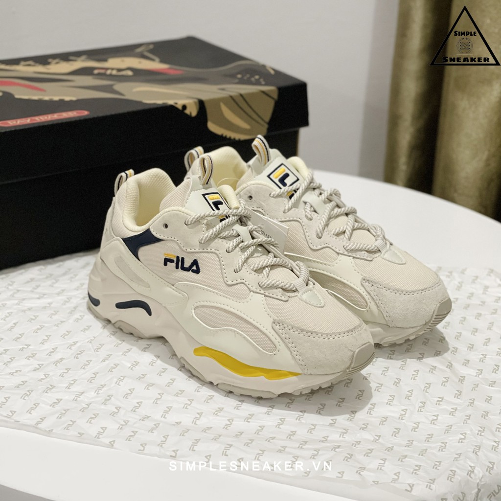 Giày Sneaker Thể Thao Fila Ray Tracer  - Hàng Chính Hãng- Giày Fila Hàn Quốc Tôn Dáng Tăng 4cm Chiều Cao