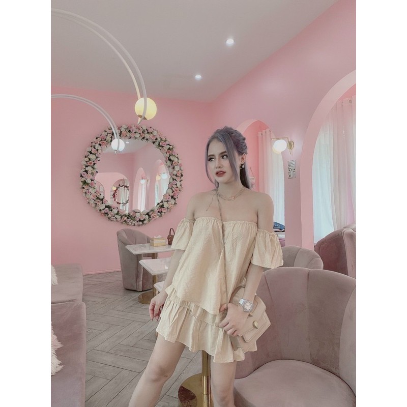 set đũi trễ vai hot hit.chất siêu mát ❤️6màu xinh xỉu