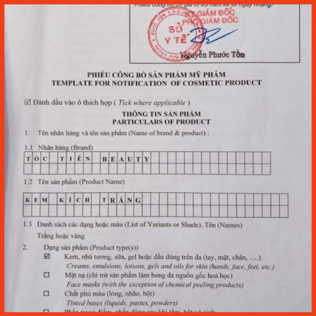 Kích Trắng B10 (hàng chuẩn)