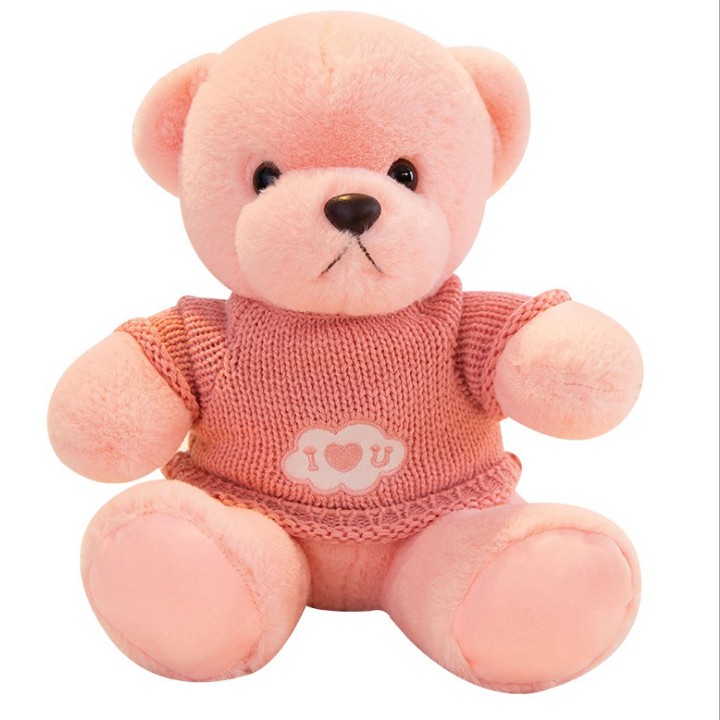 Gâu Bông Teddy Cao Cấp Áo Len Size Nhí 25cm (3 Màu) [ Diabrand ]