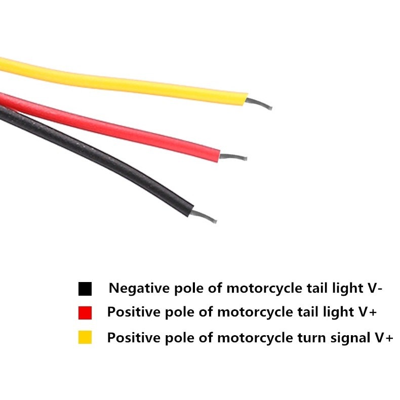 Đèn pha LED 12V DRL chiếu sáng ban ngày không thấm nước cho xe máy