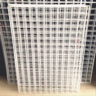 Giá Lưới Ko Viền 60Cmx120Cm 1 Tấm và 50 Tay Cài 10Cm