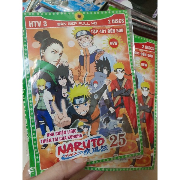 DVD phim thiếu nhi Naruto 22, 23, 25, 28, 31, 32