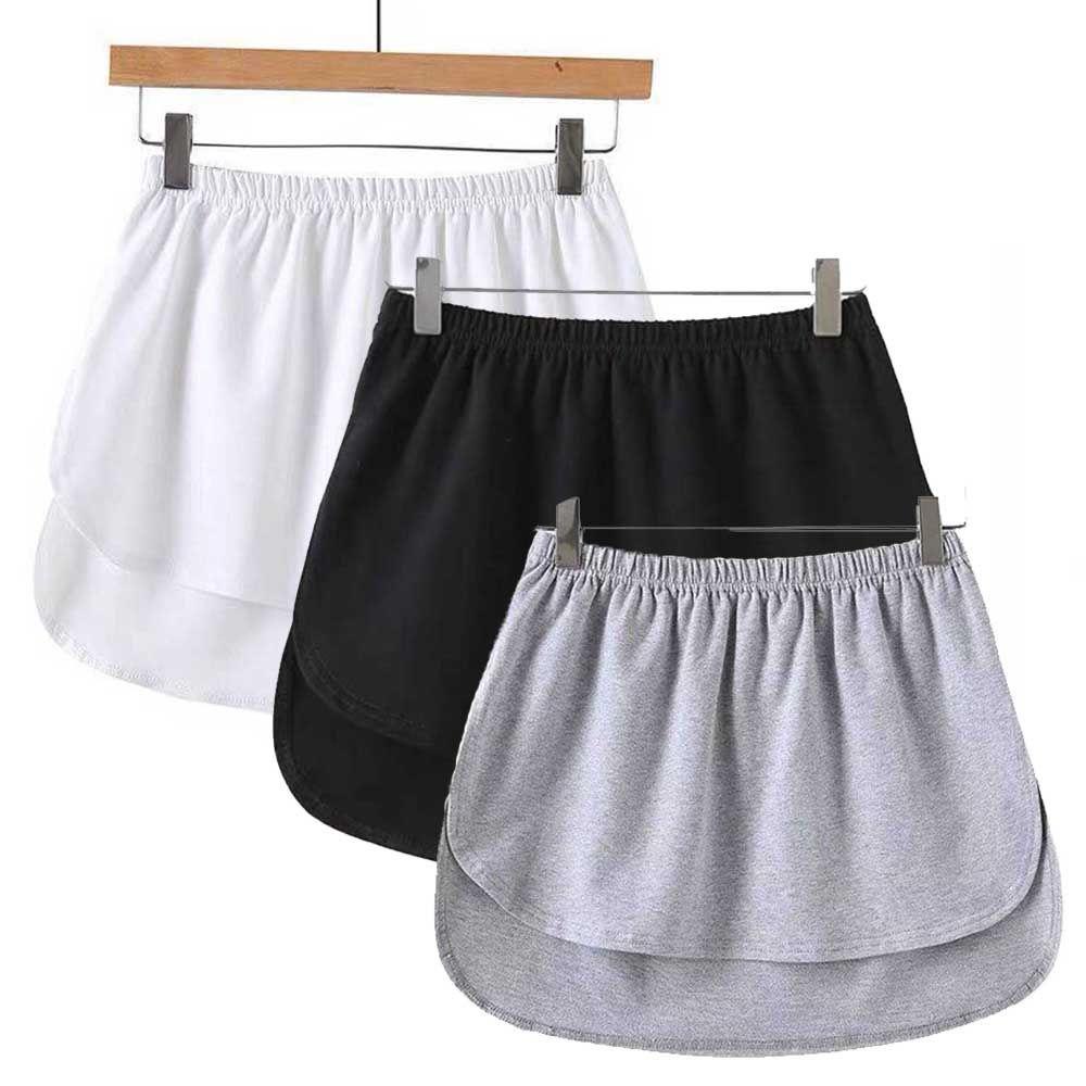 Upstopvn Chân Váy Mini Dáng Chữ A Giả Nhiều Lớp Viền Nửa Thân