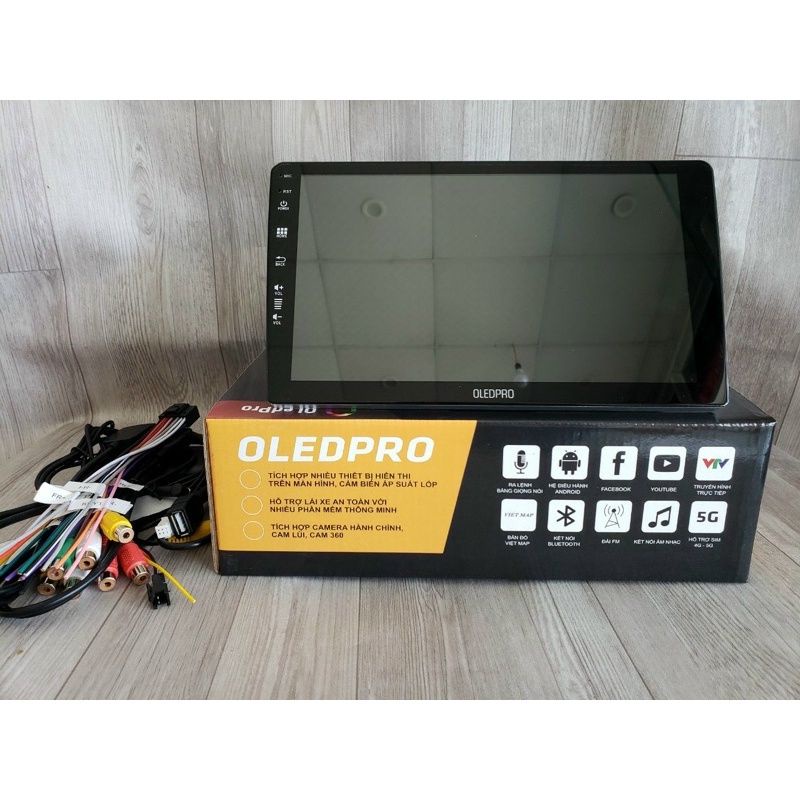 Màn hình Android OLEDPRO A5 8 nhân bản quyền Vietmap