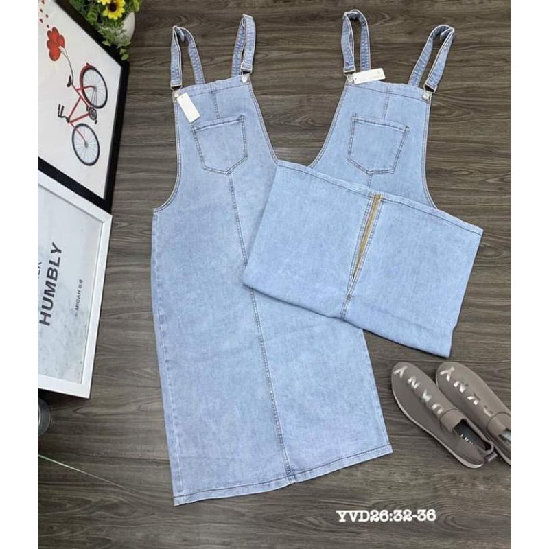 Yếm Váy Jean Cực Xinh [Bigsize 60-90kg] | BigBuy360 - bigbuy360.vn