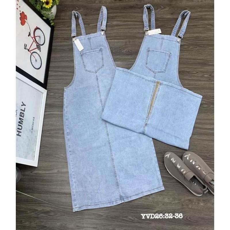 Yếm Váy Jean Cực Xinh [Bigsize 60-90kg]