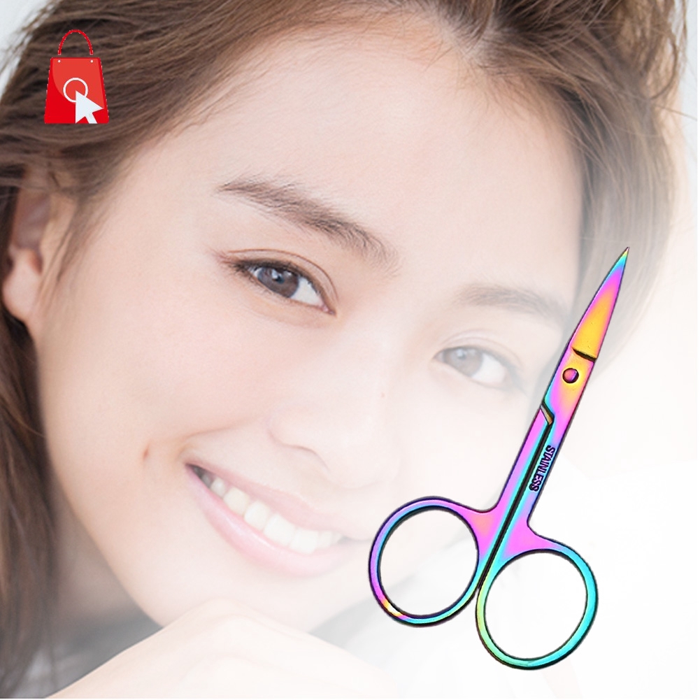 [Hàng mới về] Kéo cắt tỉa lông mày trang điểm chuyên nghiệp