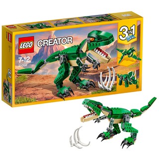 Khối lego 31058 khủng long tyrannosaurus 31088 cá mập 31112 đồ chơi lắp ráp sư tử