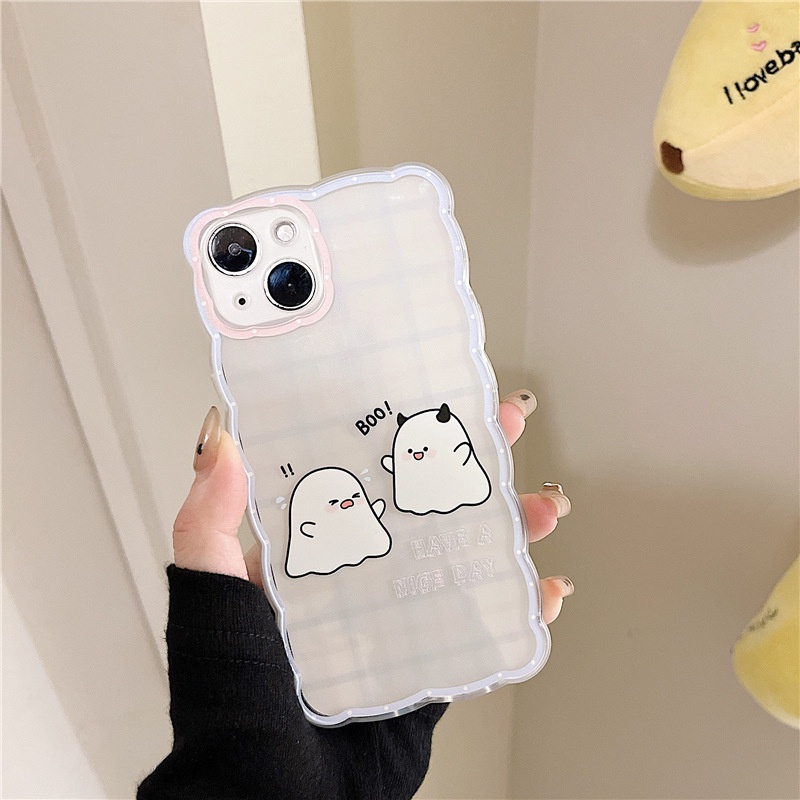 Ốp Điện Thoại Họa Tiết Sóng Biển Lớn Cho Iphone 13Pro 11 / 12 / xs / xr 6 / 7 / 8 / PLUS / 14-14