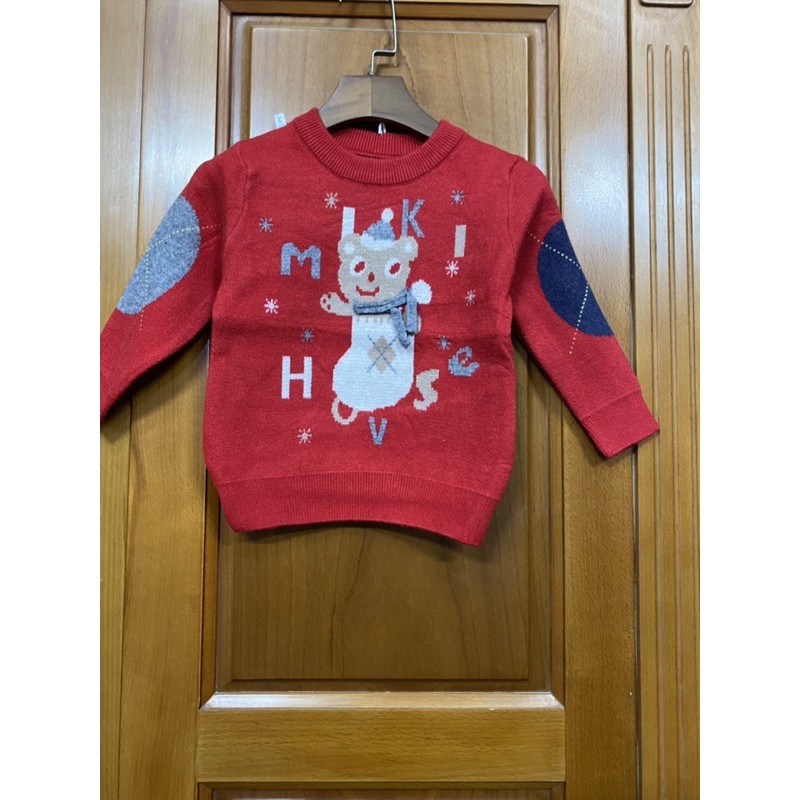 Áo Len Noel Size 80-120(8-20kg), Áo Len Giáng Sinh Cho Bé 1-5 tuổi