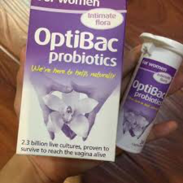 Men optibac tím phụ khoa