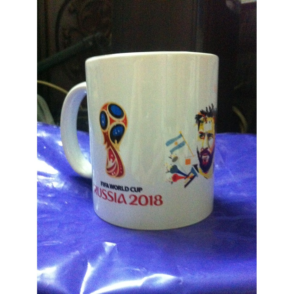 Cốc uống bia Fifa World Cup Russia 2018 .